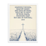 Prayer For Peace Framed Poster