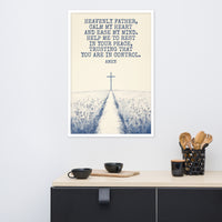 Prayer For Peace Framed Poster