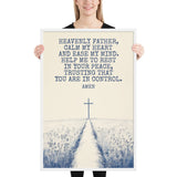 Prayer For Peace Framed Poster