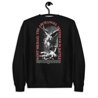 Saint Michael Sweatshirt In Black On Hanger