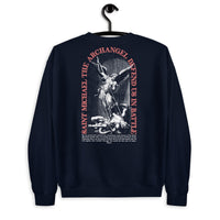 Navy Saint Michael Sweatshirt On Hanger