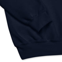 Close Up Details Of A Saint Michael Sweatshirt In Navy