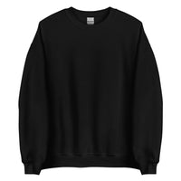 Front View Of A Saint Michael Sweatshirt In Black