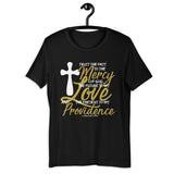 Black St. Augustine Of Hippo Shirt On Hanger