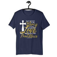 Navy St. Augustine Of Hippo Shirt On Hanger