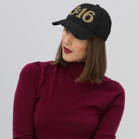 Woman Wearing A John 3:16 Hat