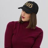 Woman Wearing A John 3:16 Hat