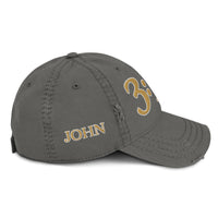 Grey John 3:16 Hat Right Side