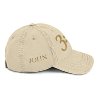 Khaki John 3:16 Hat Right Side