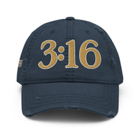 Navy John 3:16 Hat