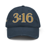 Navy John 3:16 Hat