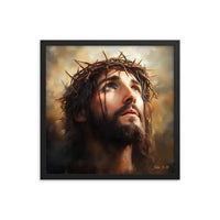 Jesus Portrait Framed Poster