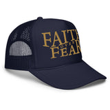 Faith Over Fear Trucker Hat
