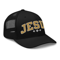 Side View of A Jesus Trucker Hat