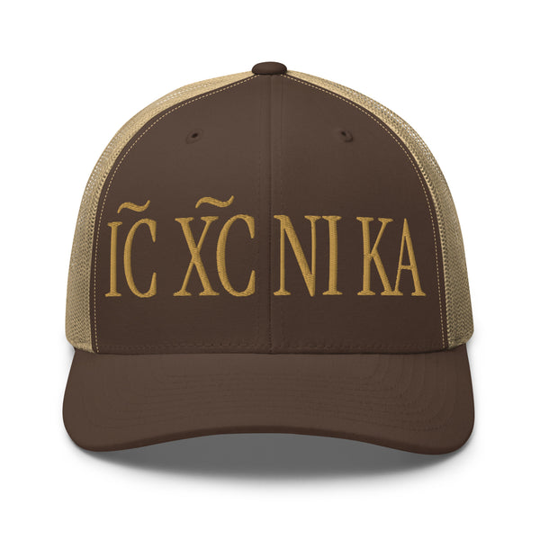 IC XC NI KA Retro Trucker Hat