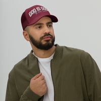Man Wearing A God Is Good All The Time Trucker Hat
