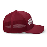 God Is Good All The Time Trucker Hat Right Side
