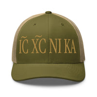 IC XC NI KA Retro Trucker Hat
