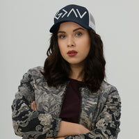 Woman Wearing A God Is Greater Than The Highs And Lows Cap