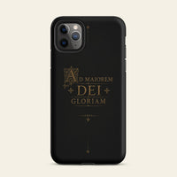 AD MAIOREM DEI GLORIAM iPHONE CASE