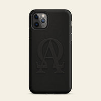 ALPHA AND OMEGA PHONE CASE