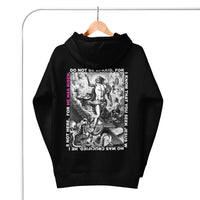 Black Faith Can Move Mountains Hoodie On Hanger
