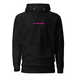 Front View Of A Faith Can Move Mountains Hoodie In Black