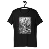 Black He Has Risen T-shirt On Hanger