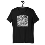 Black Fear No Evil T-shirt On Hanger