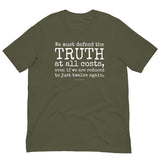 St. Pope John Paul II T-shirt  In Military Green